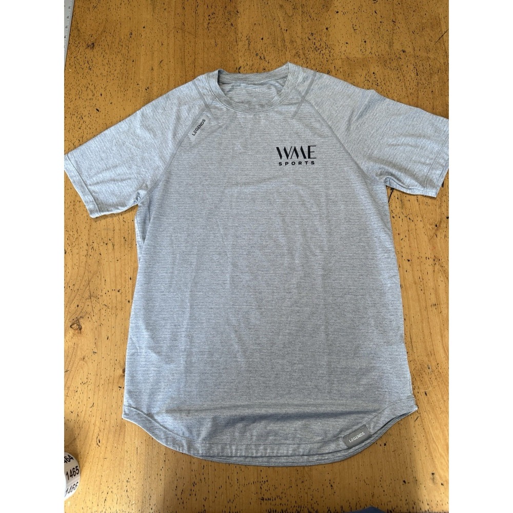 Legends Enzo Shirt Mens Small Gray Athletic Performance Tee Workout